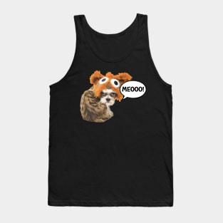 Funny Dog as a Cat Tank Top